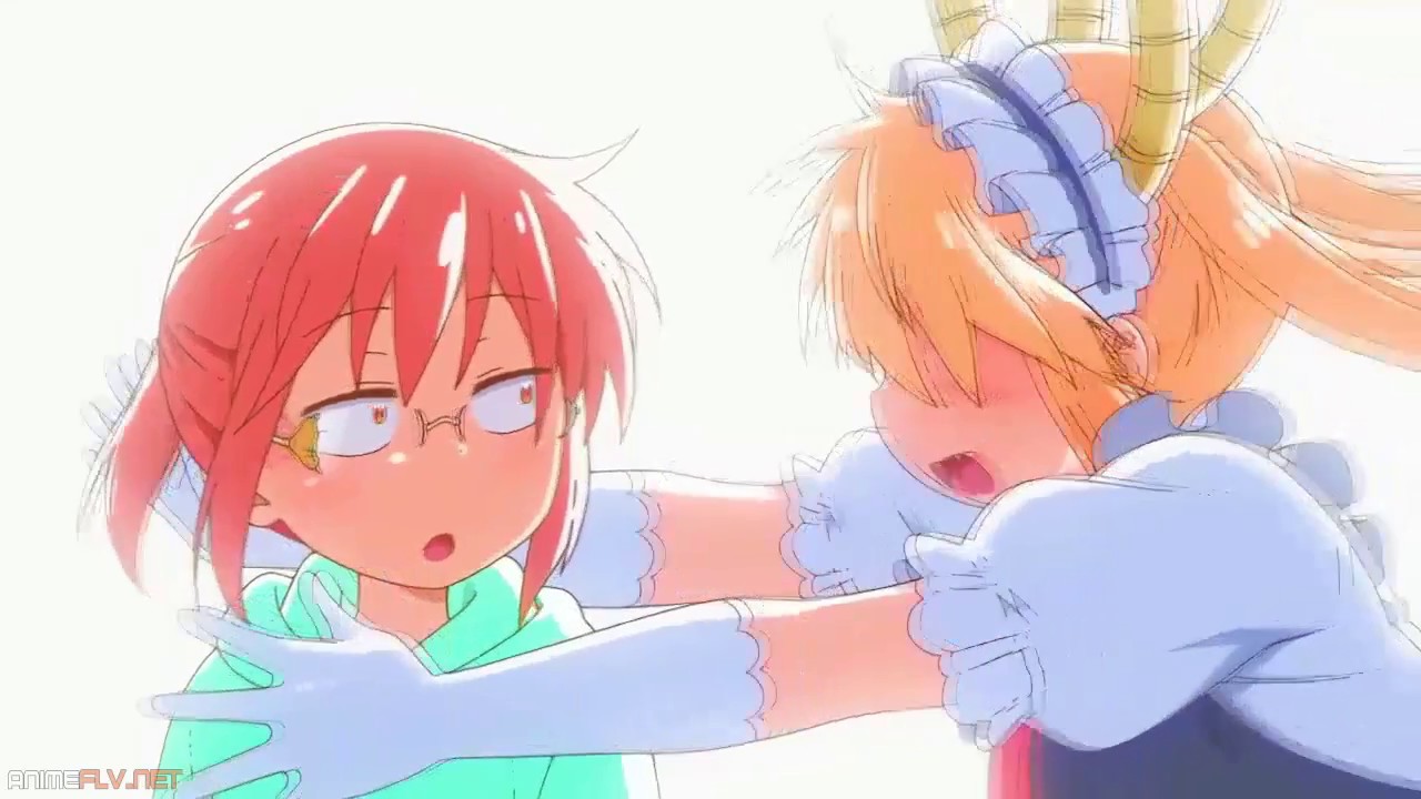 「AMV」- kobayashi-san chi no maid dragon - Across The Line