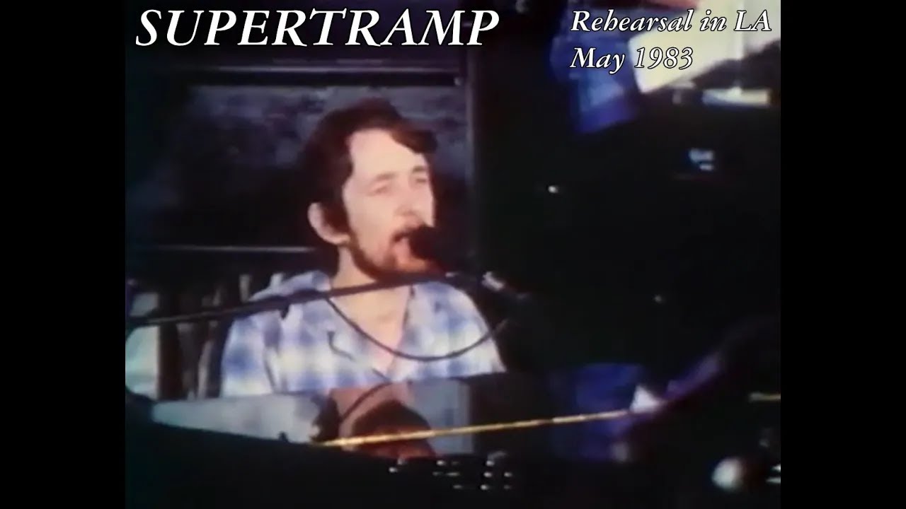 Supertramp - Rehearsal in Los Angeles - May 1983