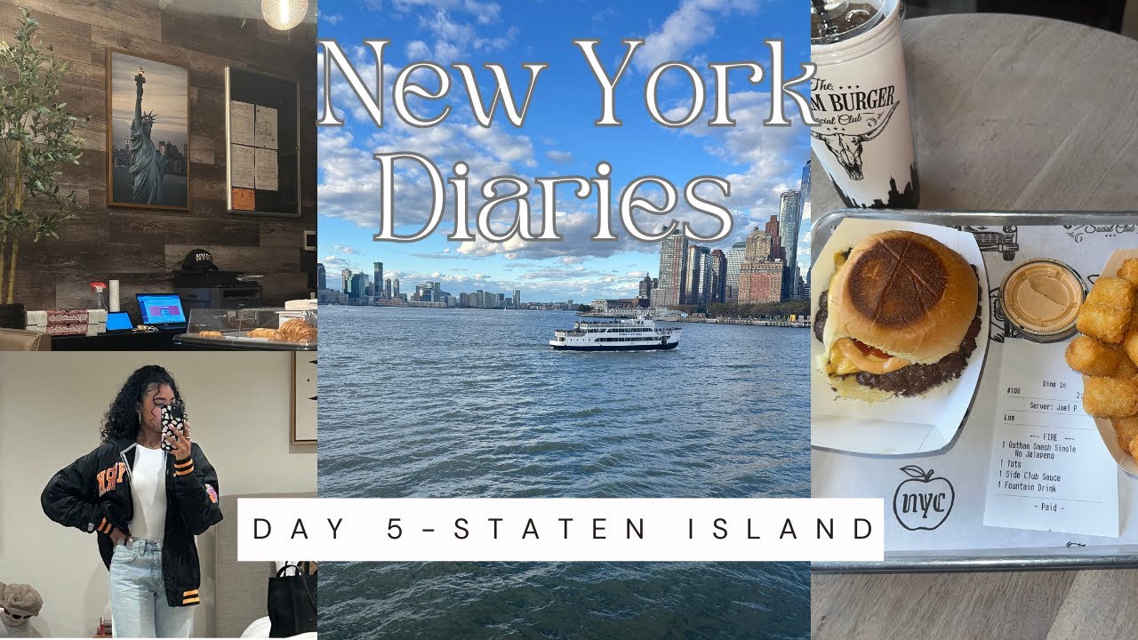 New York Diaries I Vlog 5- Staten Island + mini haul + chat