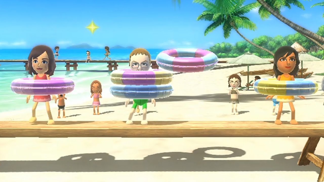 Wii Party U -1 vs 3 Minigames