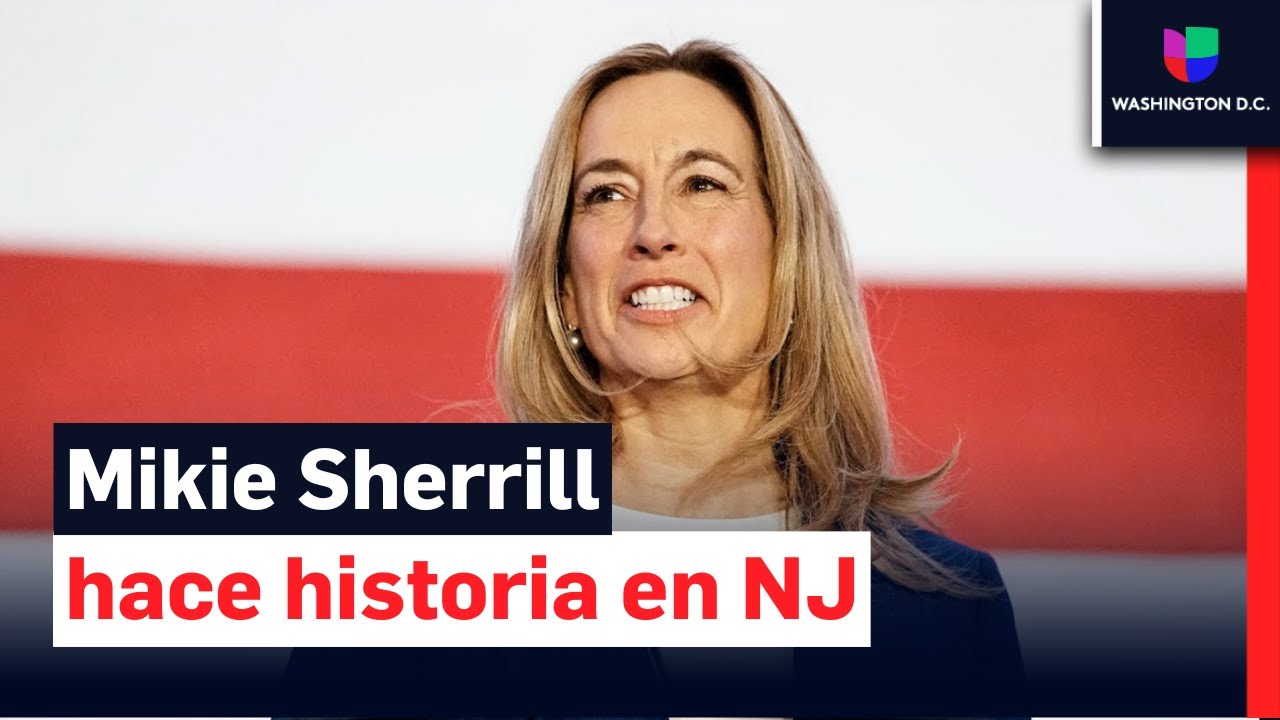¡Expiloto, fiscal y ahora gobernadora! Mikie Sherrill hace historia en Nueva Jersey
