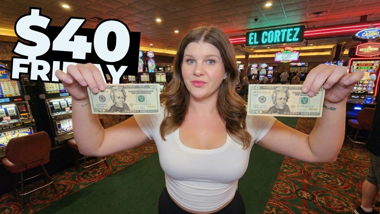 Pushing $40 to the Max at El Cortez Las Vegas!