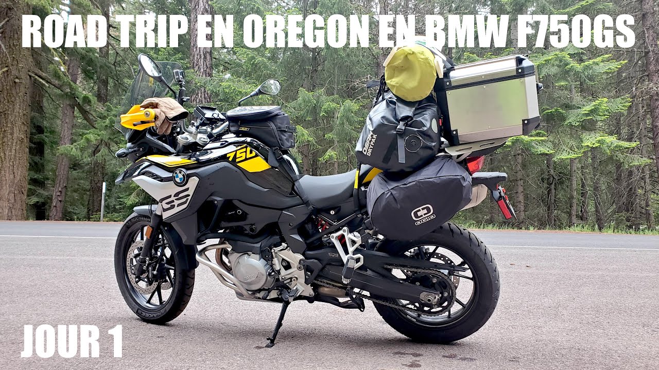 MON ROADTRIP EN OREGON SUR BMW F750GS - JOUR 1