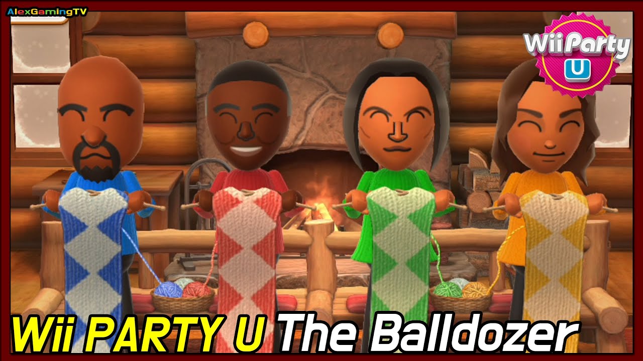 Wii Party U - The Balldozer Player Asami ( Master Com, Eng Sub) Player Matt