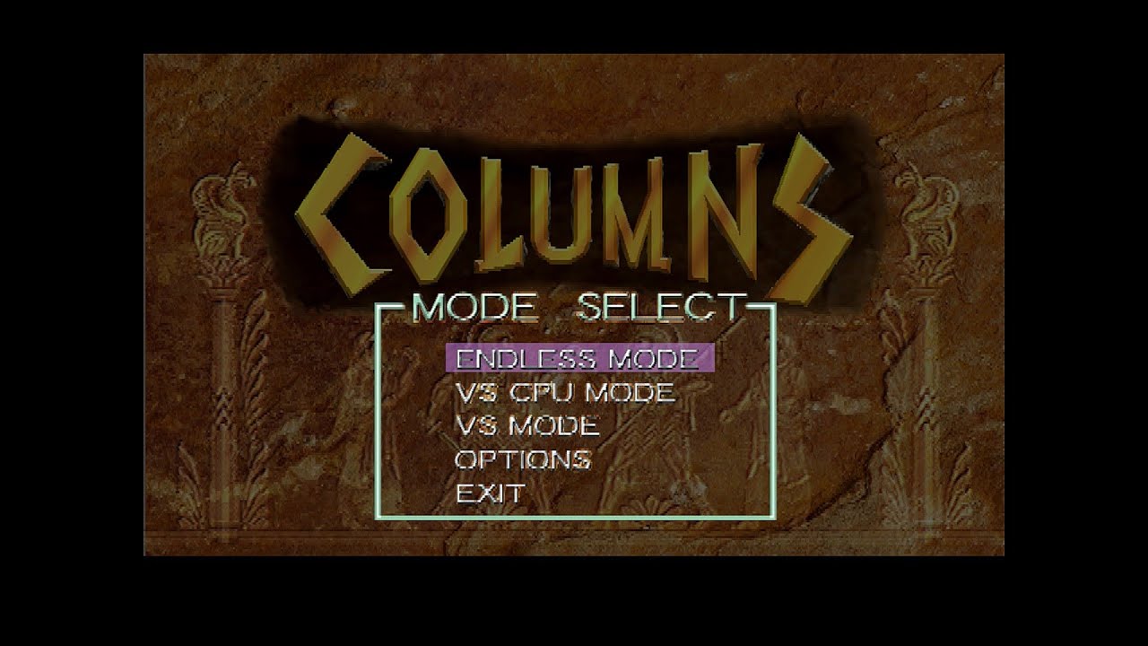 SEGA Classics Collection - PS2 - Columns - Endless Mode