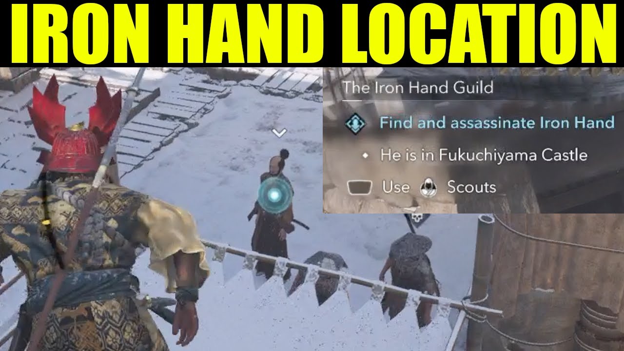 Как найти и убить Железную руку в Assassin's Creed Shadows | Руководство по заданиям гильдии Желе...