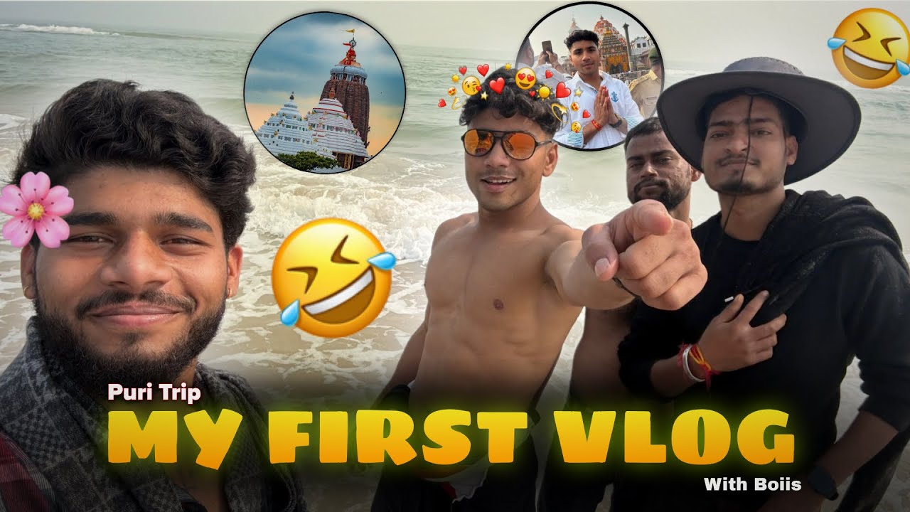 Jagannath Puri Trip with Boiis || First Vlog || Part 1
