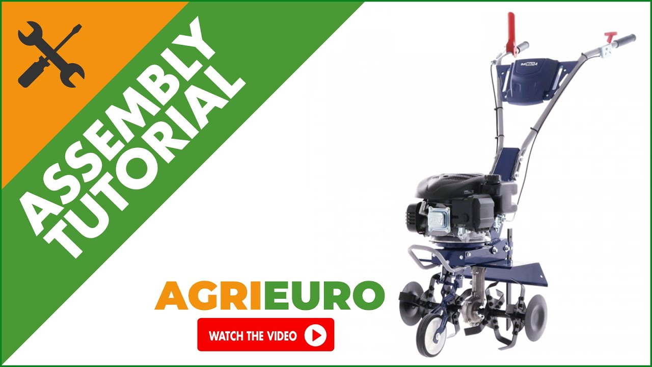 BullMach FLORA 40 with Loncin 4-stroke petrol engine 139 cc - Assembly tutorial