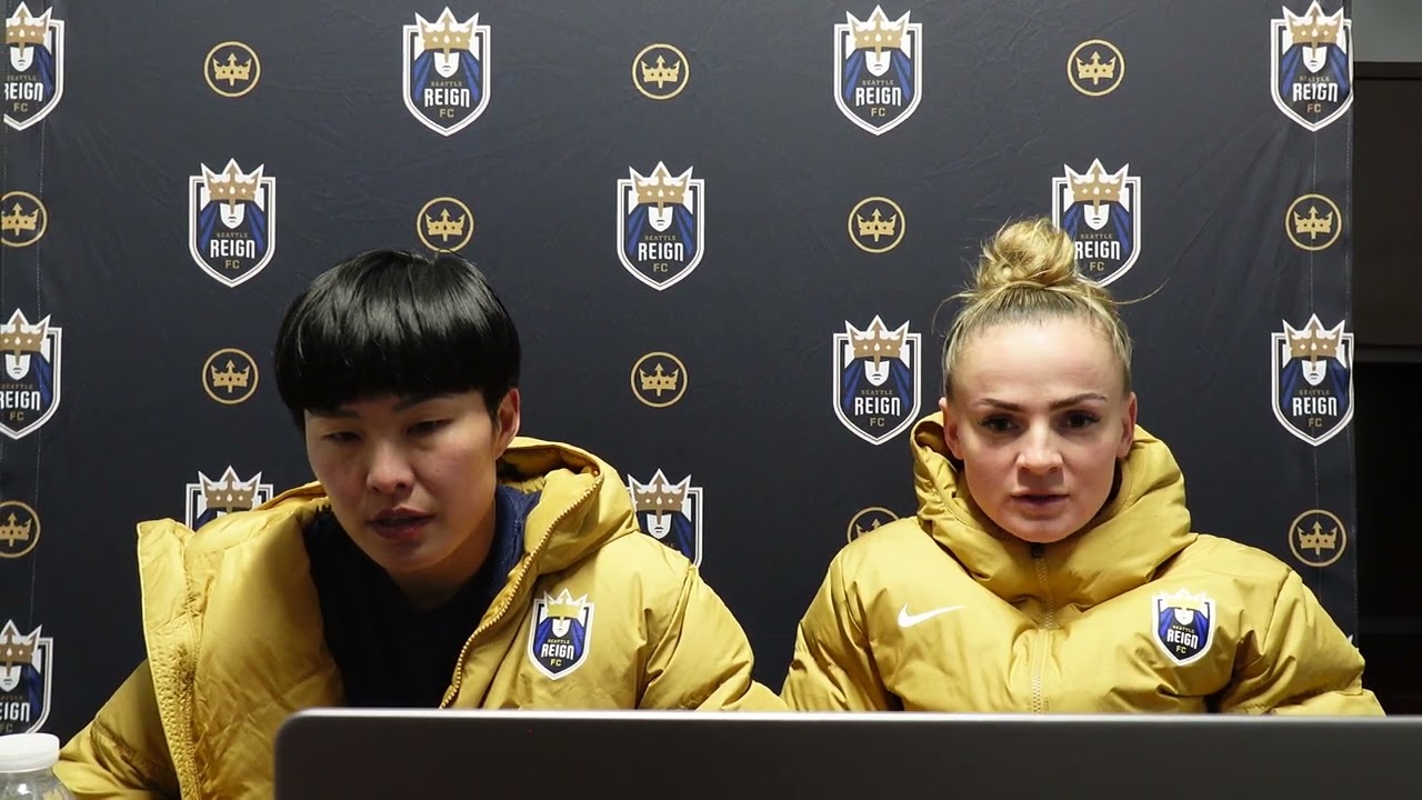 Seattle Reign FC Press Conference: 3/23: Ji So-Yun and Lily Woodham