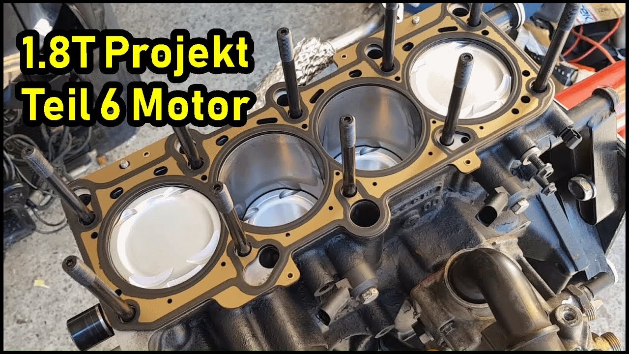 Wir bauen das MONSTER zusammen ! das 1.8T Projekt Teil 6