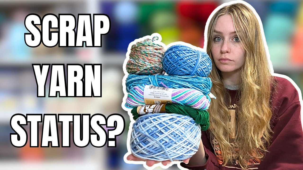 Turning Skeins into Scrap Yarn (30% Rule) | Scrap Yarn Saturday