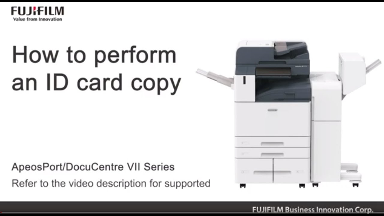 How To perform an ID card copy