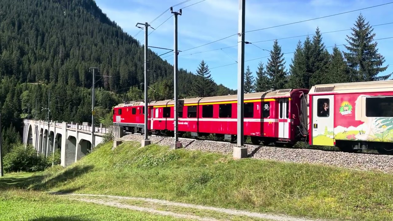 RhB Langwies im Sommer 25