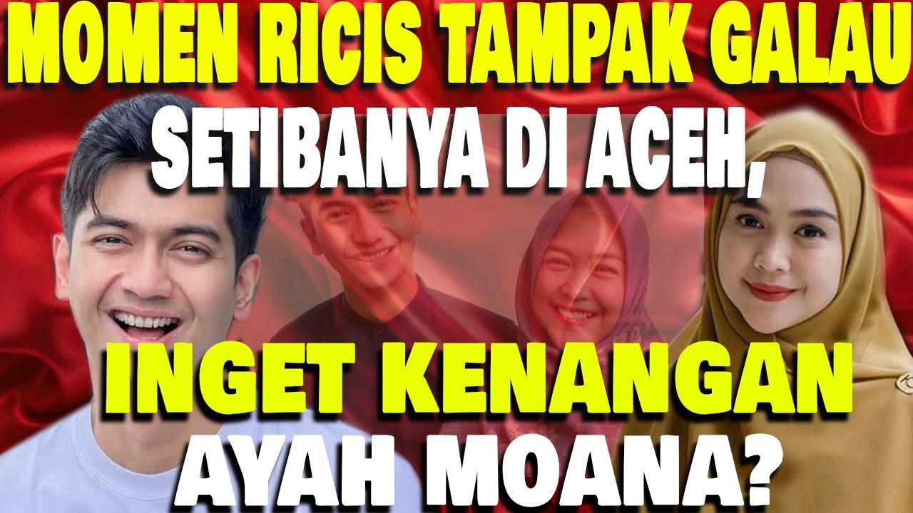 RICIS BELI BANYAK BAJU BUAT KORBAN BANJIR ACEH & KELUARGA TEUKU RYAN