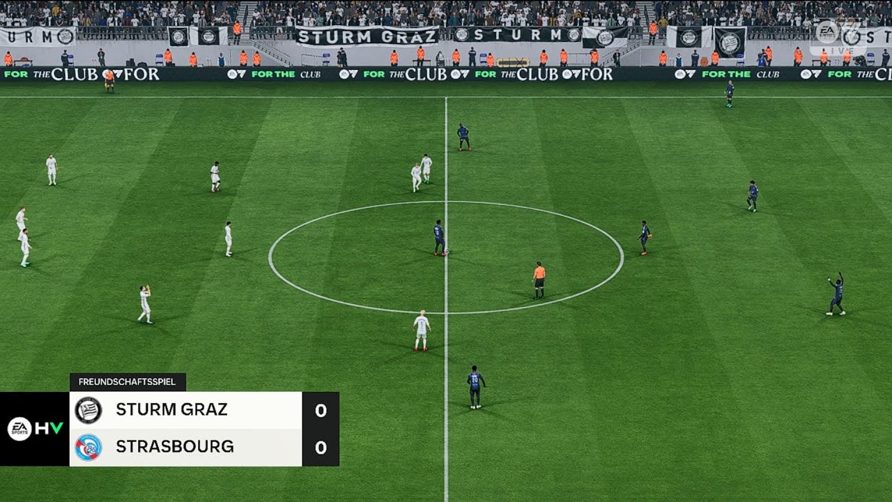 EA Sports FC 25 | Sturm Graz vs Strasbourg - Club Friendly | Gameplay PS5