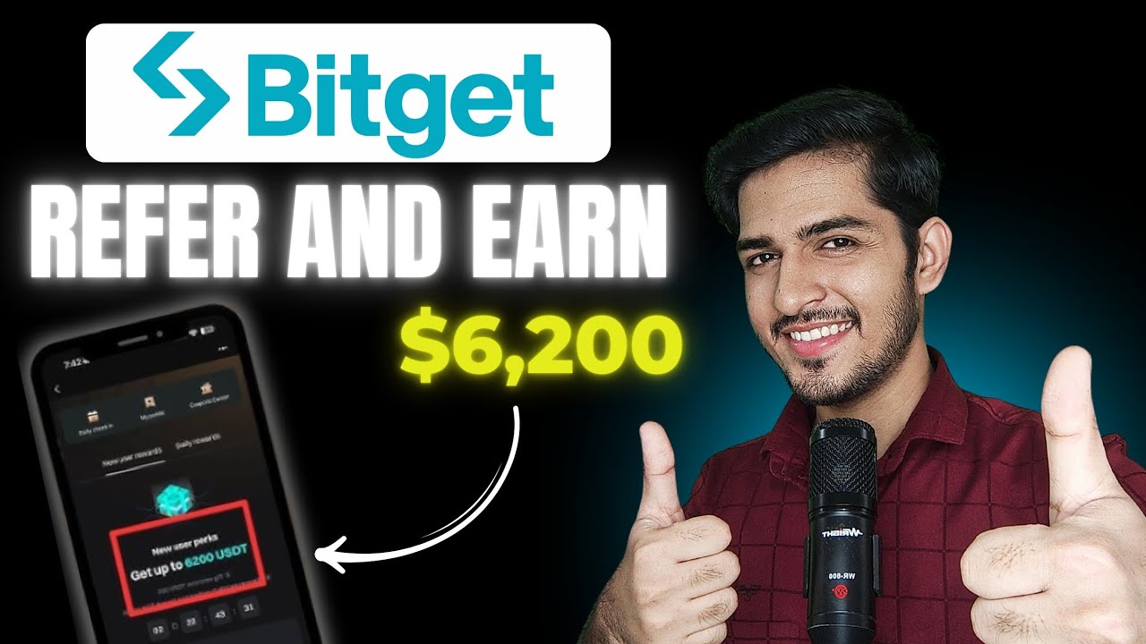 Bitget Refer And Earn | Refer करें और पाएं $6200 BONUS 🎁 | Bitget Refer And Earn #referandearn