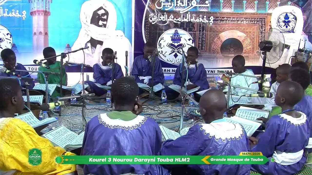 Madal Khabirou Lissanou chuckri kourel 3 Nourou Darayni Touba HLM2 Journée Qassida 2026 13 févr