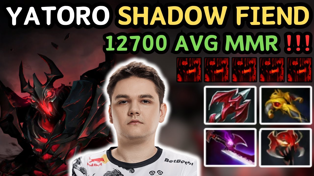 🔥 Yatoro SHADOW FIEND Safelane Highlights 🔥 7.37d YATOROGOD - Dota 2