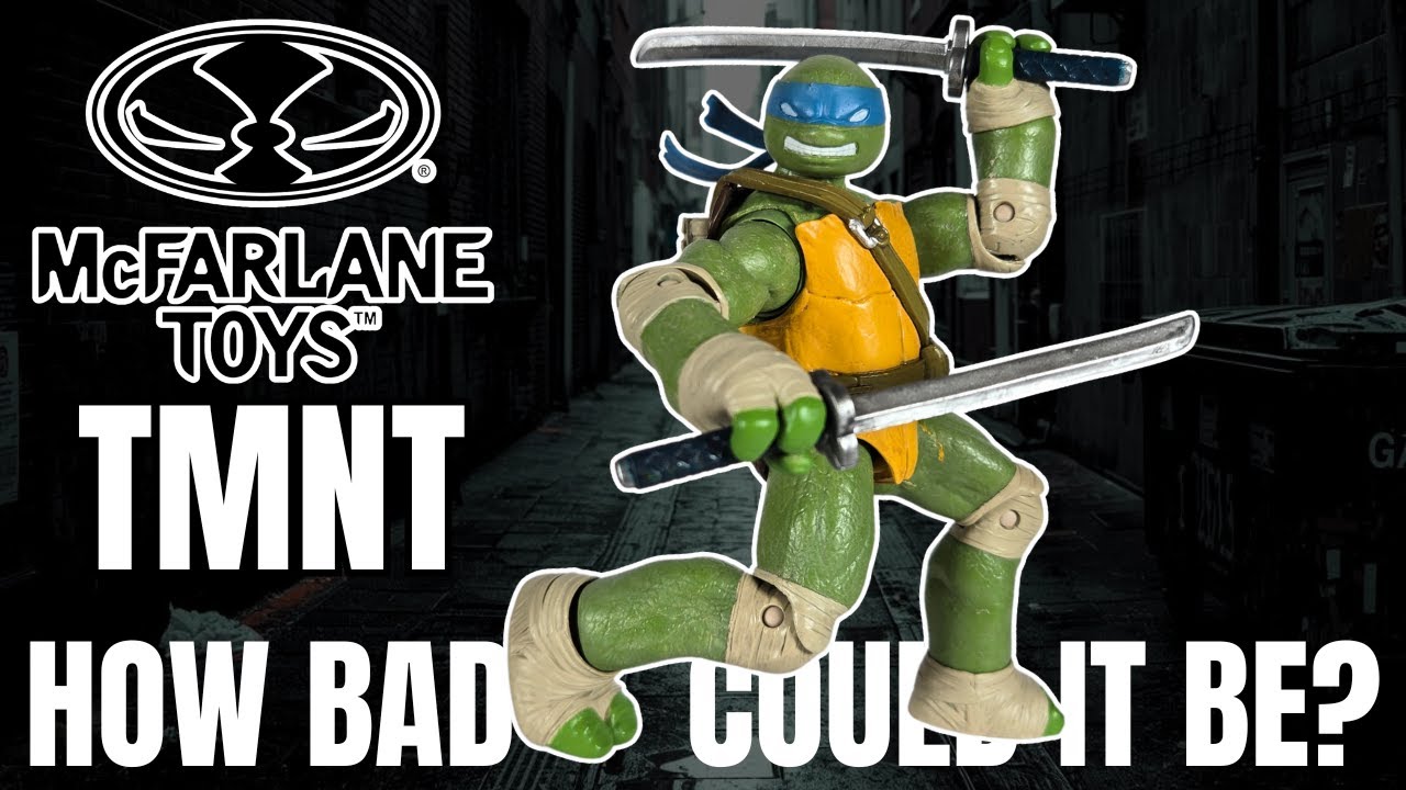 I've Never Seen This Before On An Action Figure - Mcfarlane TMNT Innovation