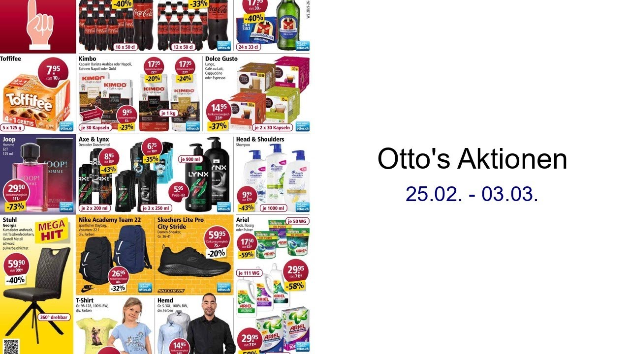 Otto's Aktionen 25.02. - 03.03.
