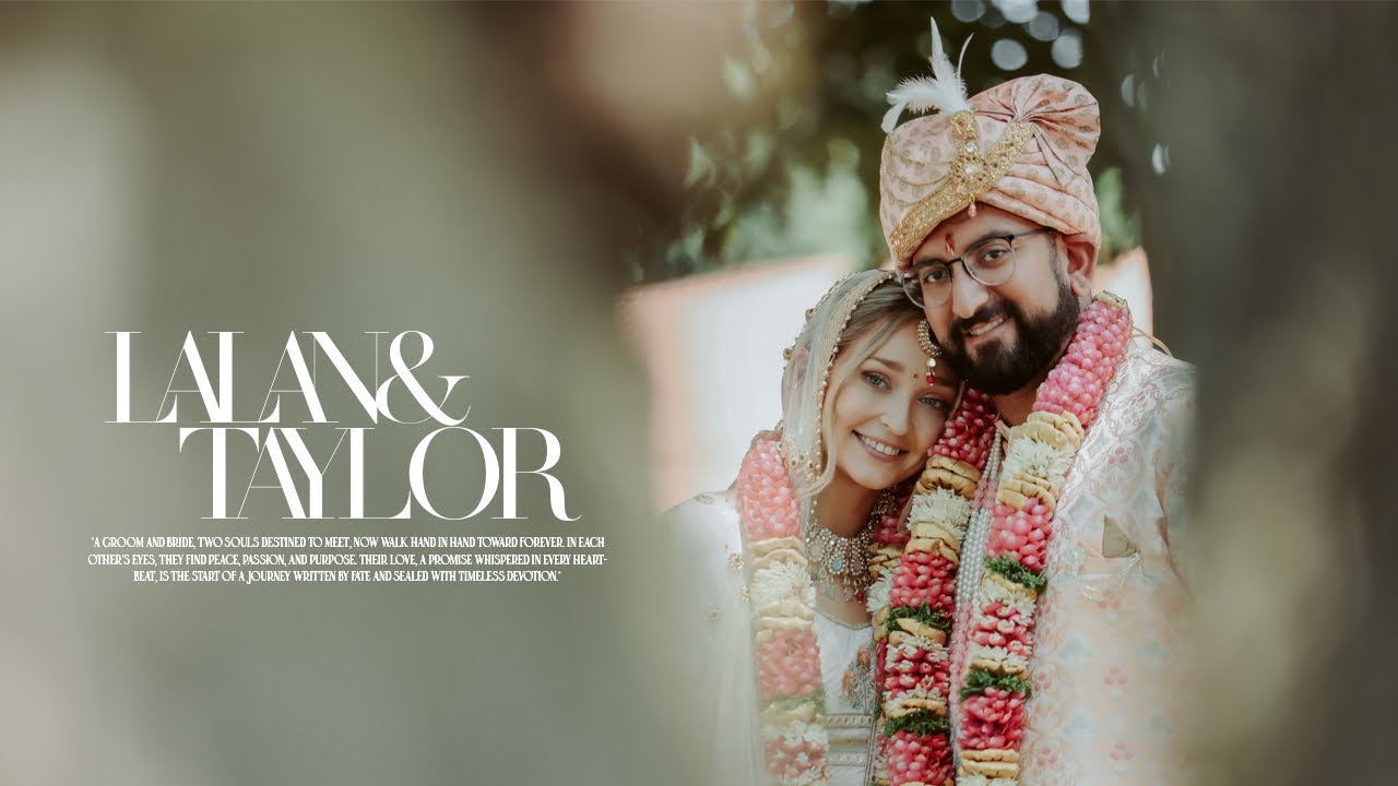 Fusion Fairytale Wedding | Indian + USA Couple Highlight in 4K | CAMERA TREASURE | Taylor+Lalan