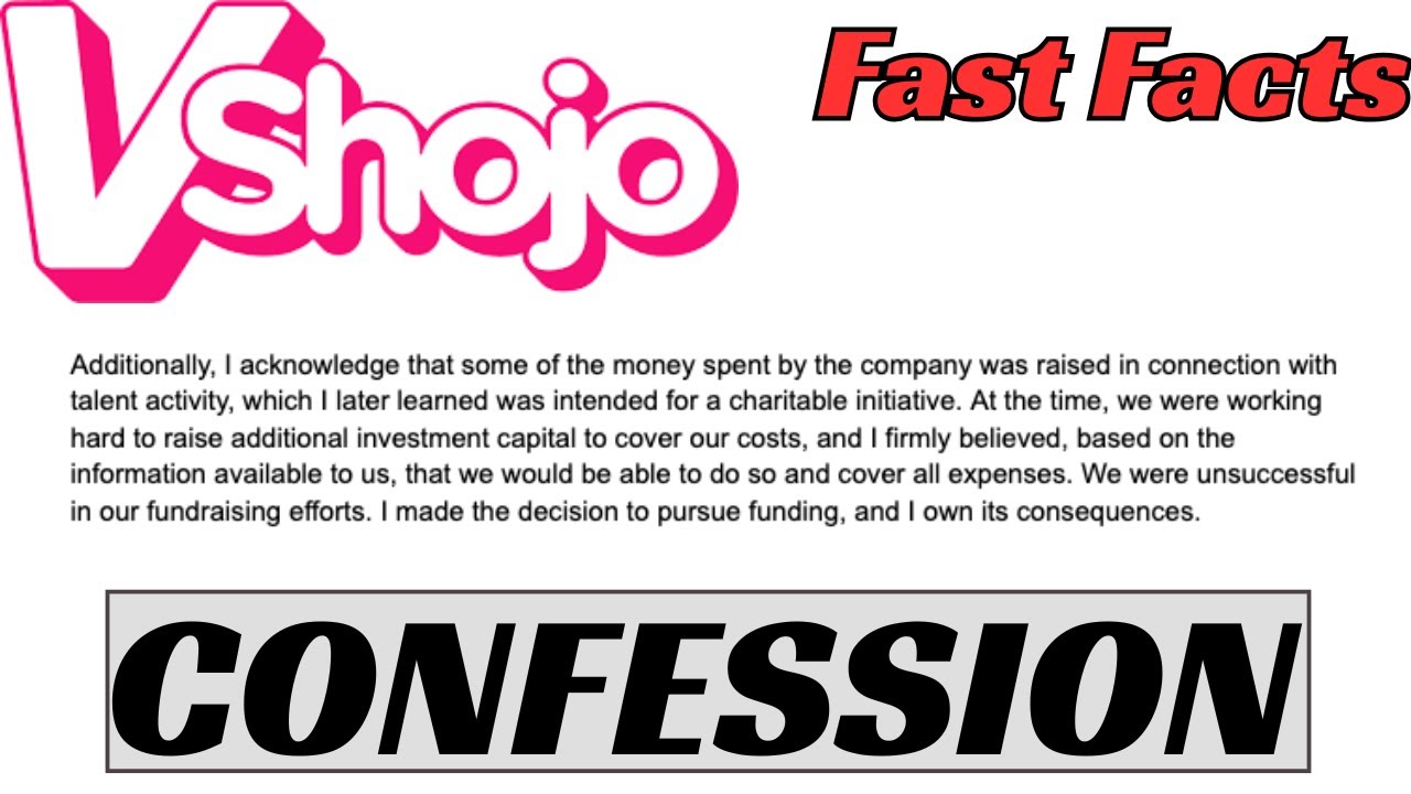 VShojo Just CONFESSED to CRIME (Fast Facts)