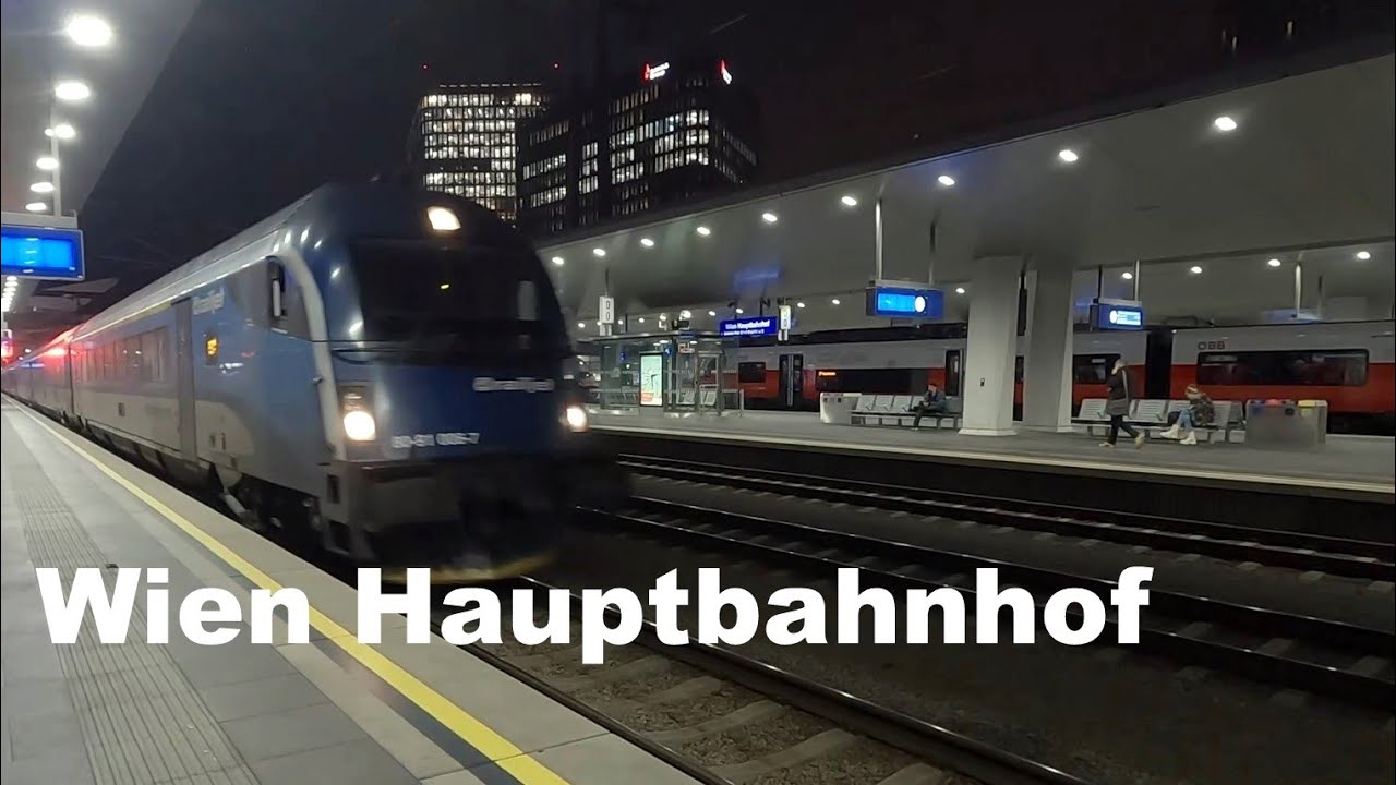 Центральный вокзал Вены (Wien Hauptbahnhof) Поезда в Венгрию, Чехию, Германию,