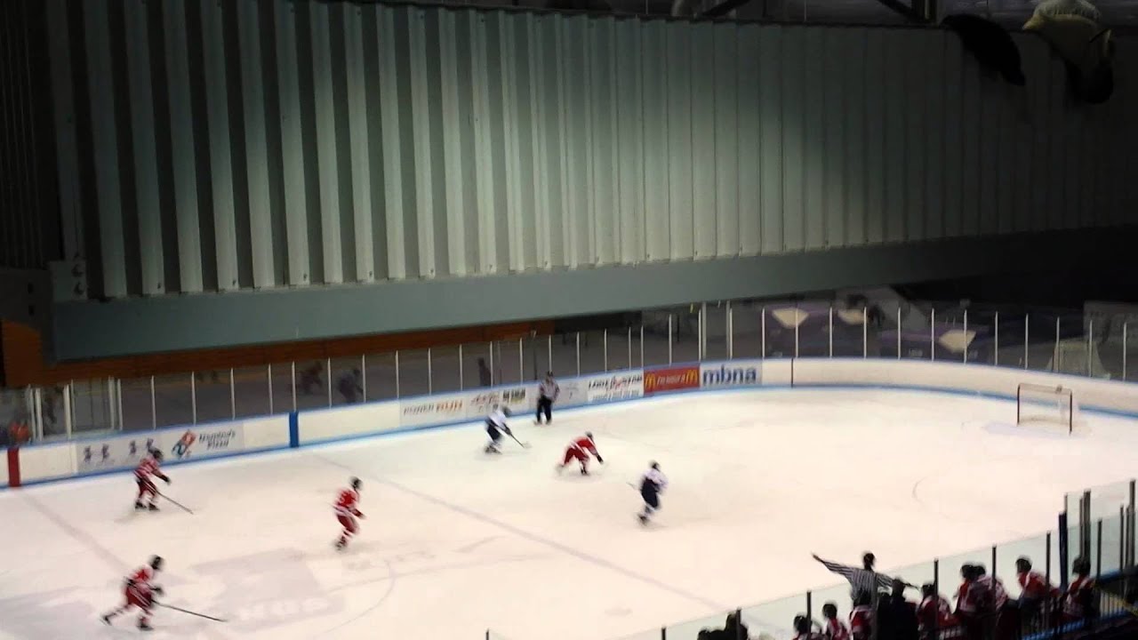 TVRA Hockey Finals Game 1 - Liam Moore saves game for Medway