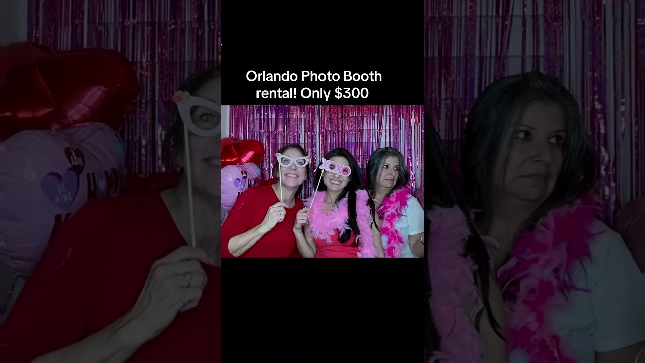 Rent a Photo Booth in Orlando for only $300