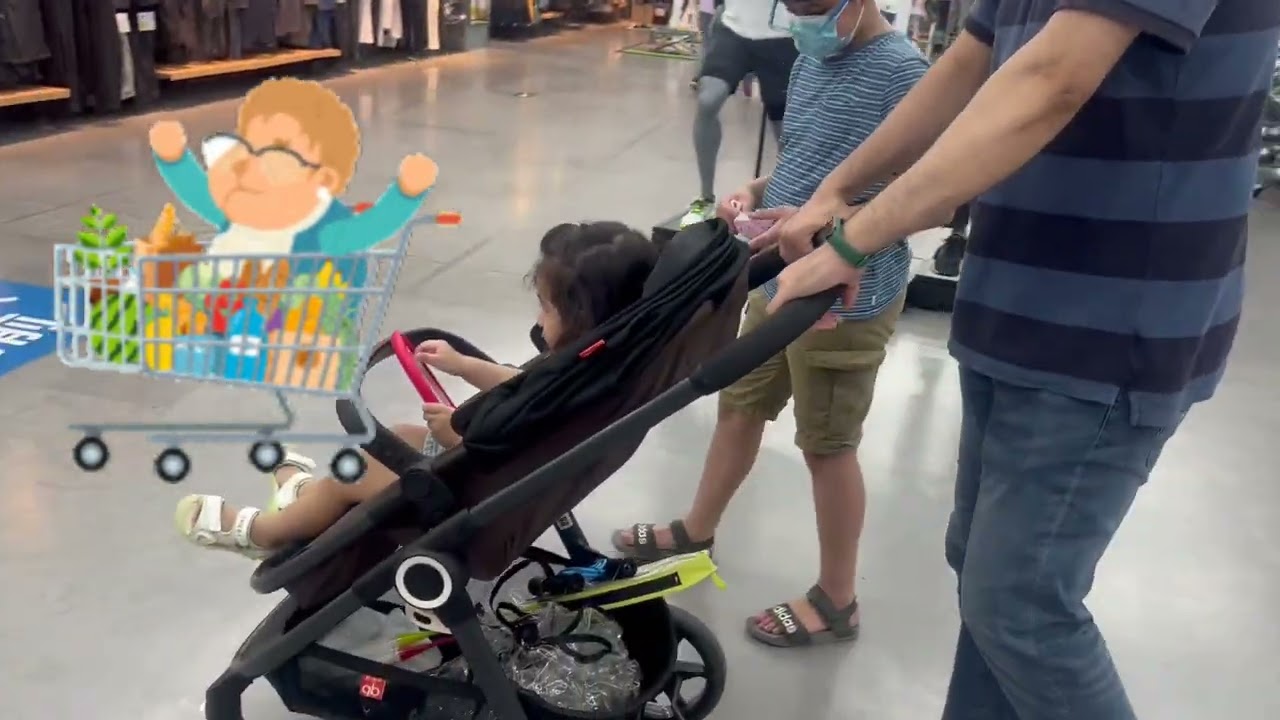 Cashless shopping in superstore Shanghai China #china #auchan #RTmart #shanghai