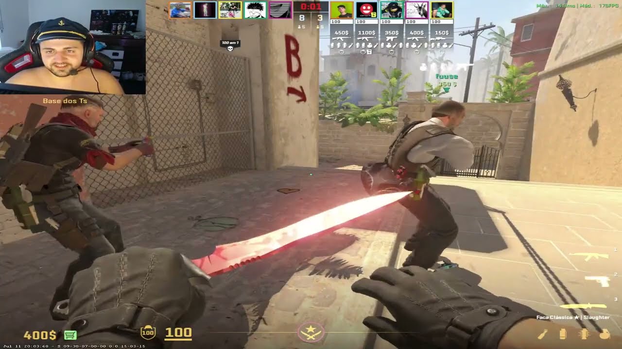 Apanhamos TUGAS na faceit!! DERBY!!