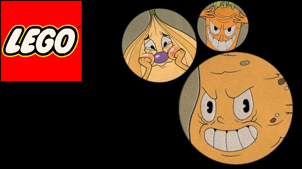 How to build lego Cuphead bosses: The Root Pack