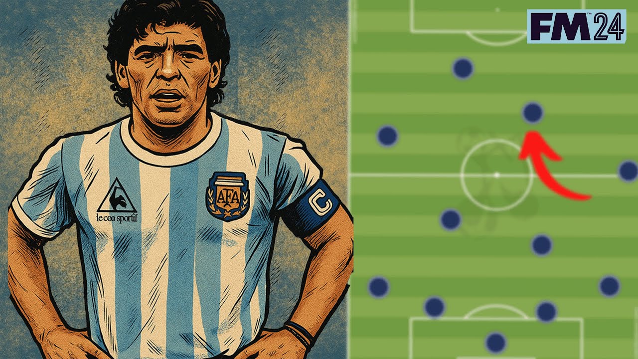 Building a TREQUARTISTA tactic in football manager