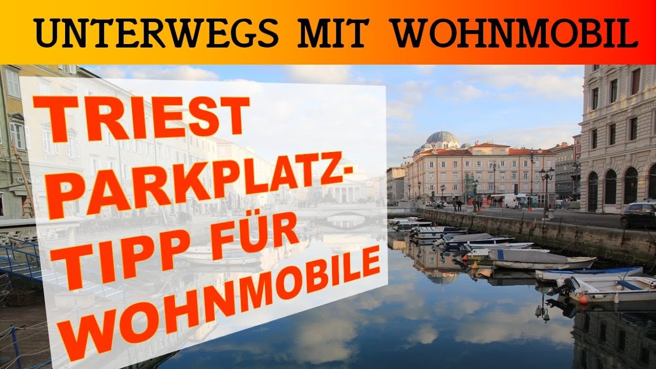 Triest - Park Bovedo - Idealer Parkplatz für einen Stadtbesuch + Besichtigung vom Schloss Miramare