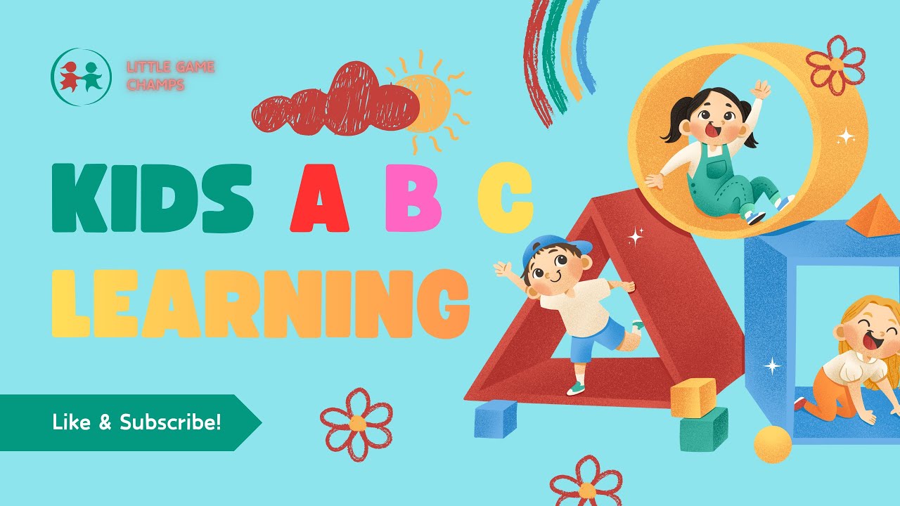 Learn ABC with Fun Poem 🎵 Alphabet Song for Kids | Little Game Champs