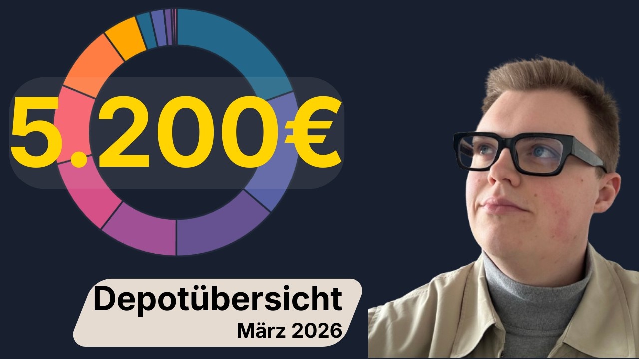 Mein Dividendendepot (5.200&euro;) &ndash; so viel Dividende zahlt mein Depot im M&auml;rz