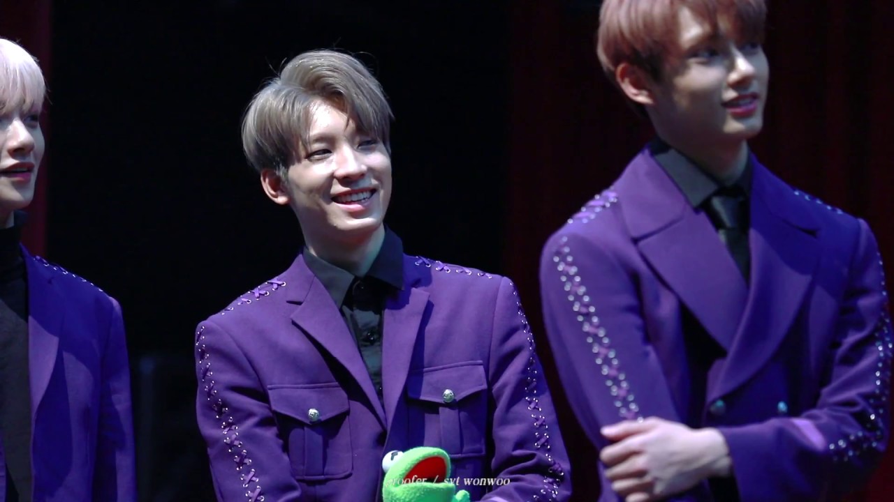 171112 세븐틴 목동팬싸인회 클레오파트라게임 wonwoo focus
