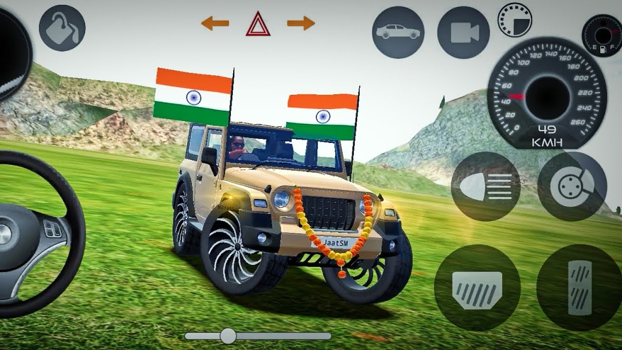 Modified Mahindra Thar😈Games:Indian Red Thar (Gadi Wala Games) Car Game Android Game - #2026