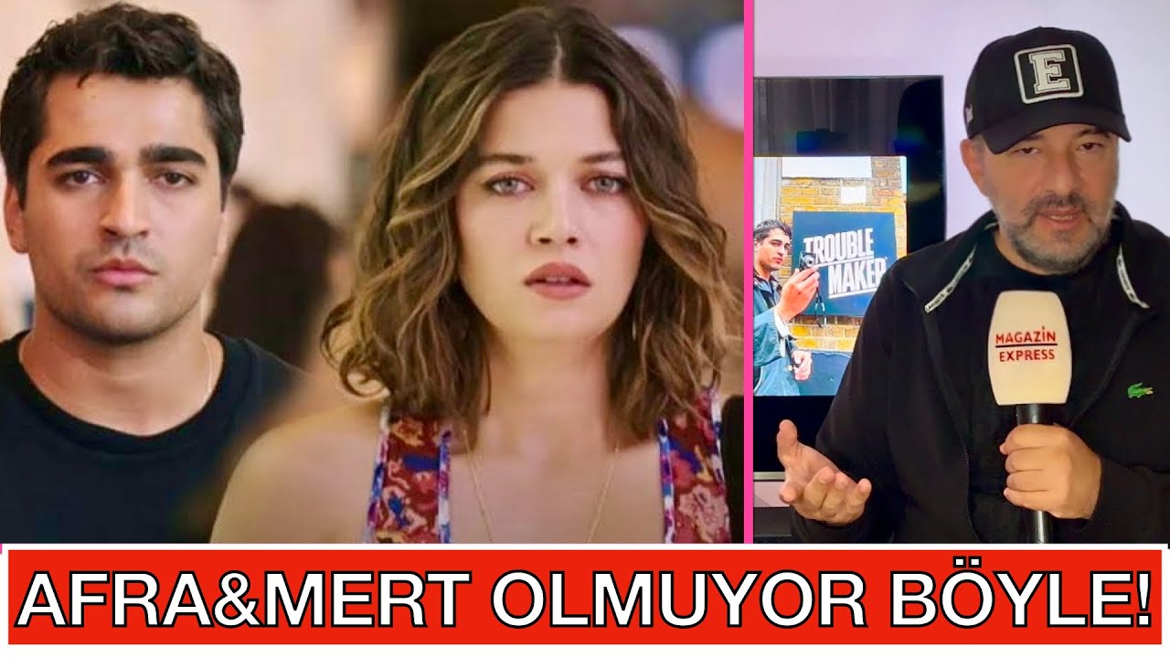 AFRA VE MERT OLMUYOR BÖYLE | Afra Saraçoğlu #afrasaraçoğlu #mertramazandemir #yalıçapkını #magazin