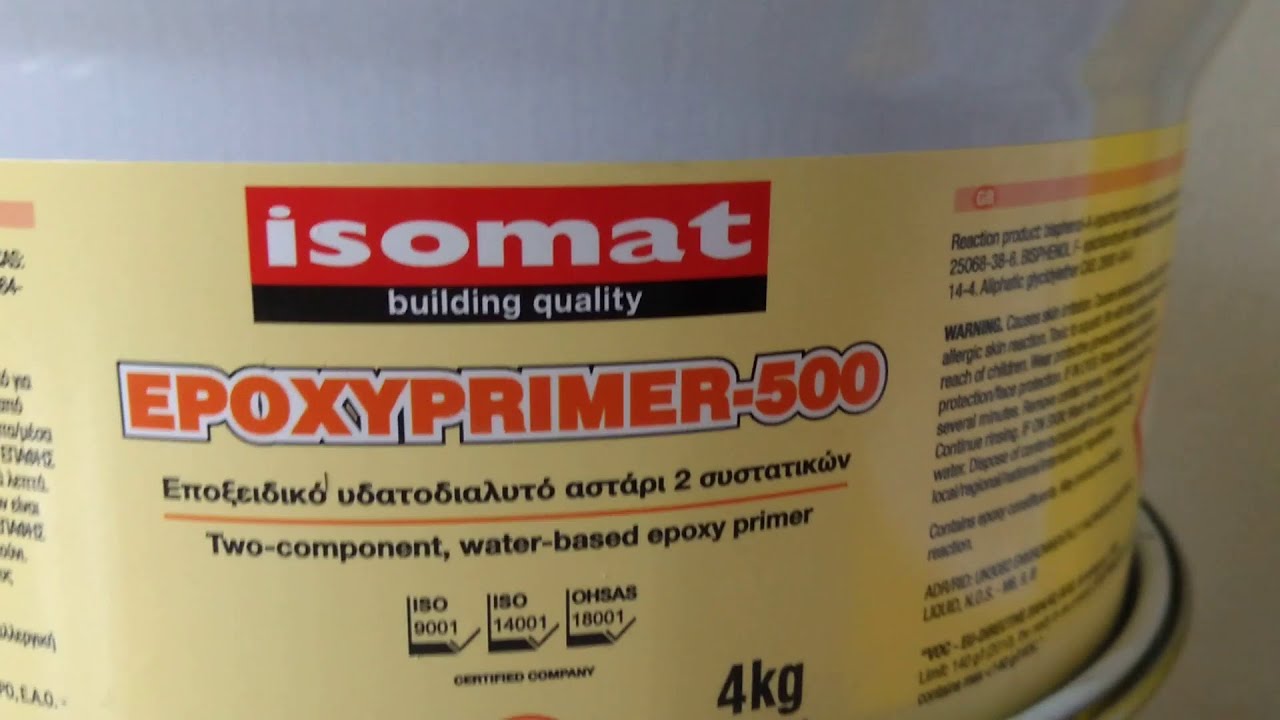 Isoflex PU500 Epoxy Primer Flat Roof Waterproofing