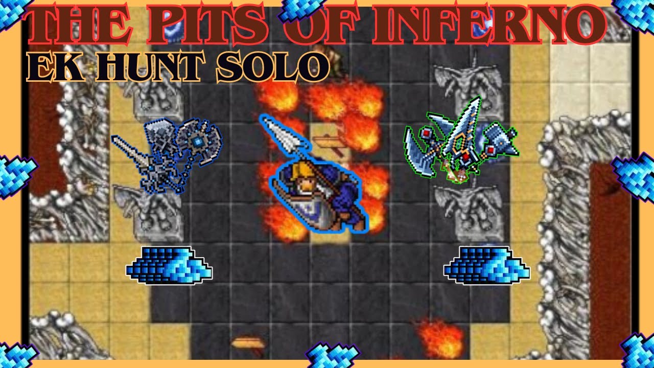[TIBIA] - HUNT EK SOLO | ЯМЫ ПРЕДКА (POI) | 3,1 КК/Ч СЫРОЕ + 2 КК/Ч ПРИБЫЛЬ (УСИЛИТЕЛЬ HELLHOUND)
