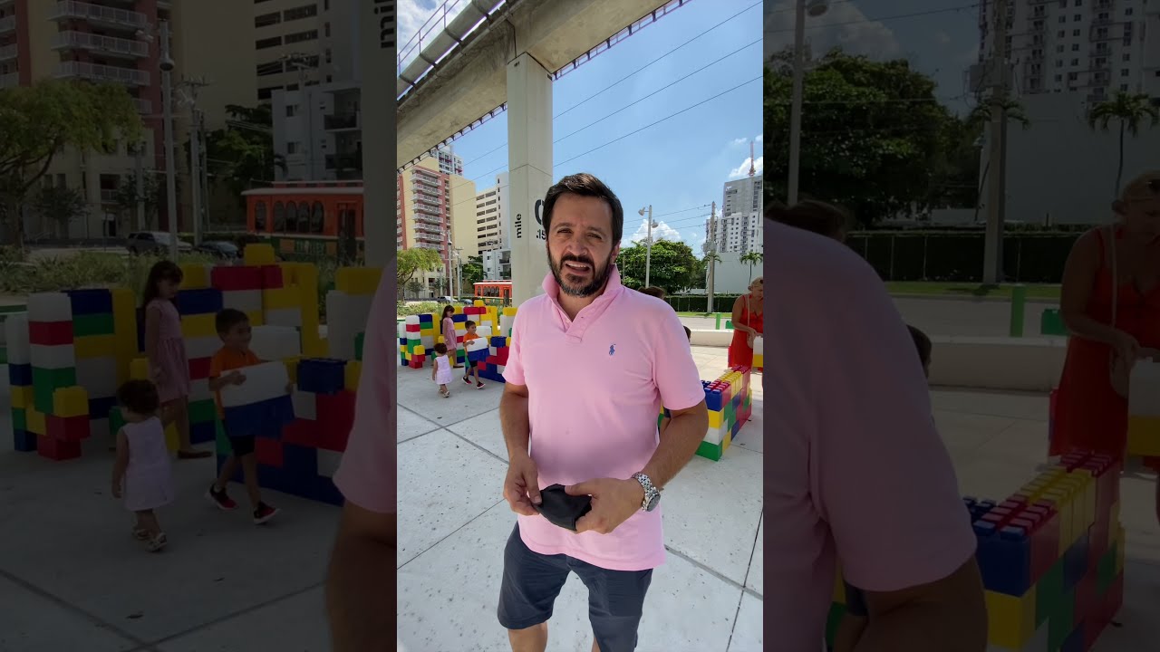 Brickell Local Andres Reacts to The Underline during Building Blocks