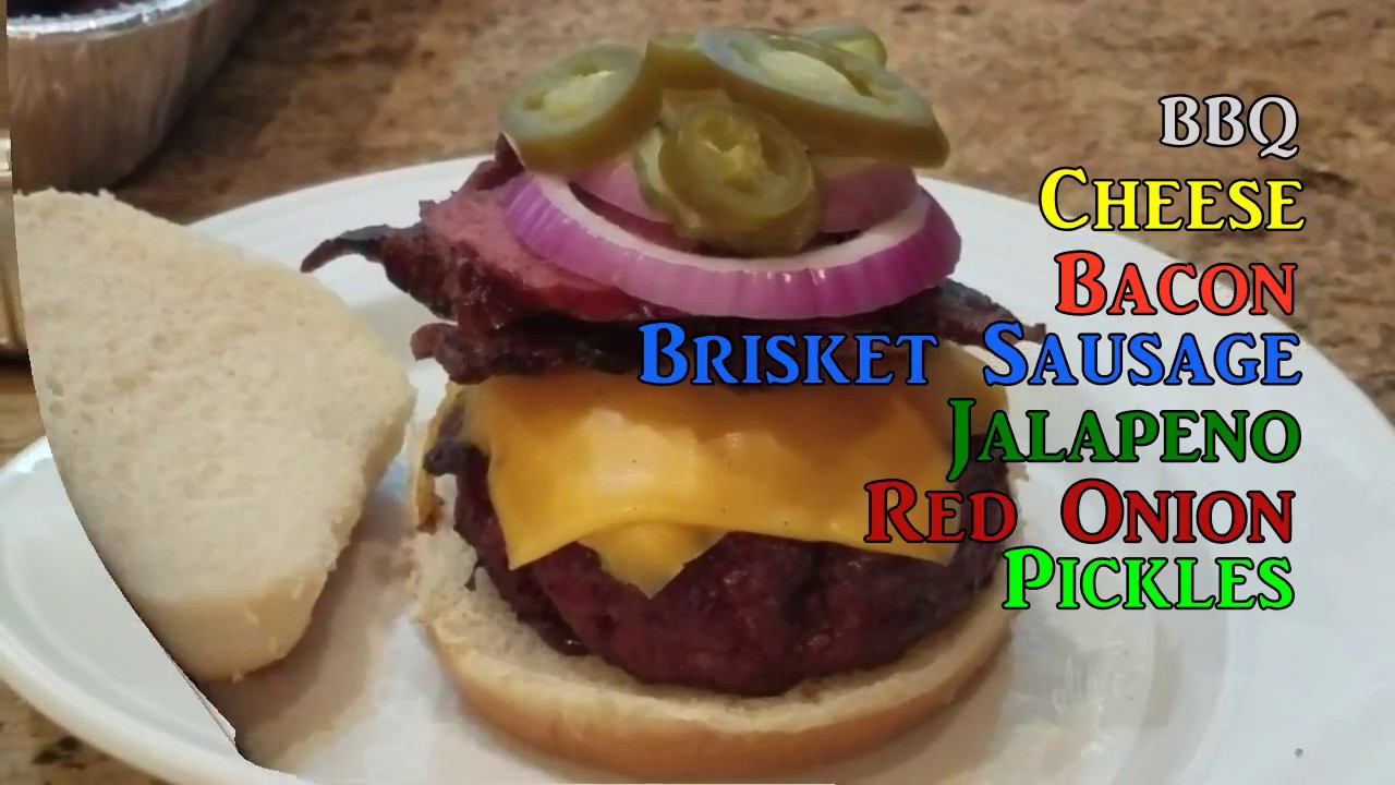 Smoke House Burger on a Pellet Grill (The Backyard Griller)