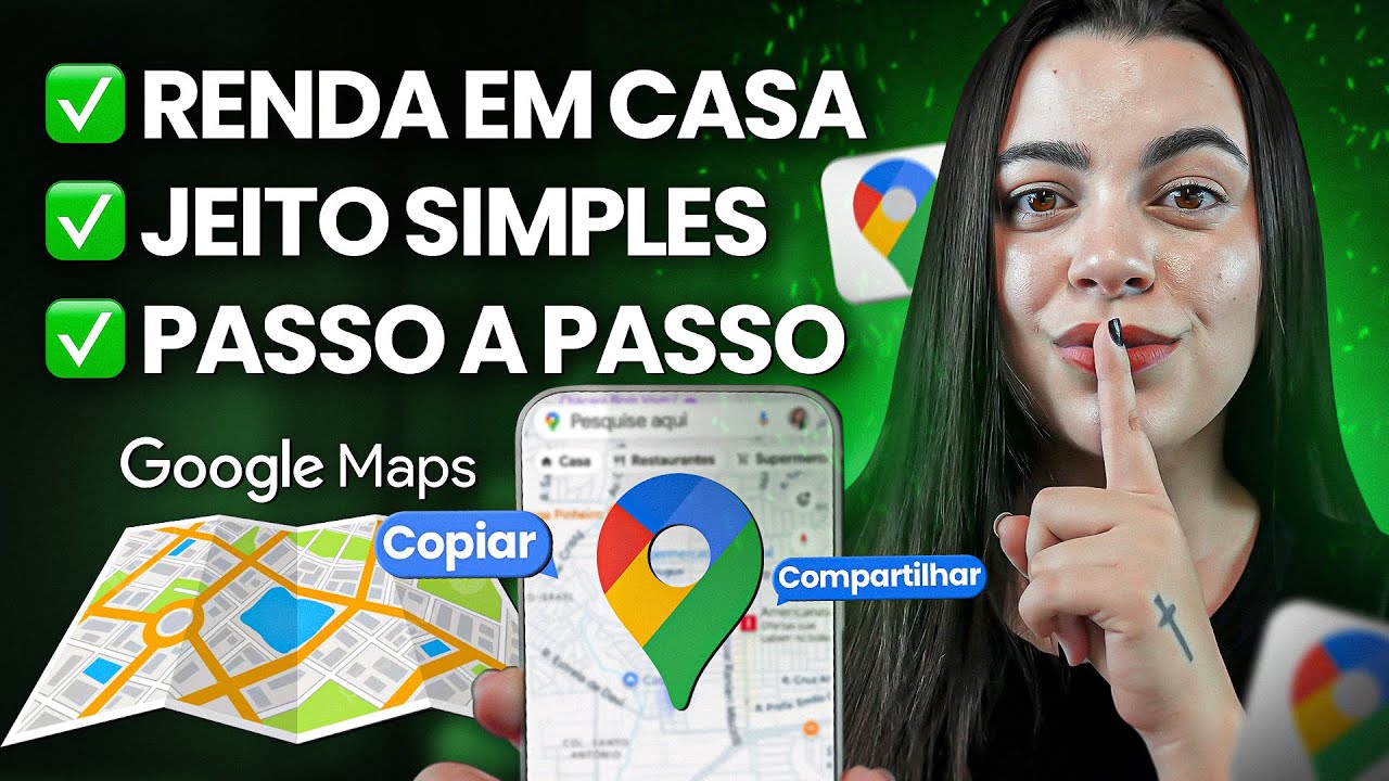 Testei um jeito simples de criar renda dentro do Google Maps