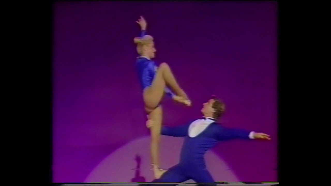 Lizsteve, acrobatc adagio / Akro-Tanz / акробатическая пара, 1989