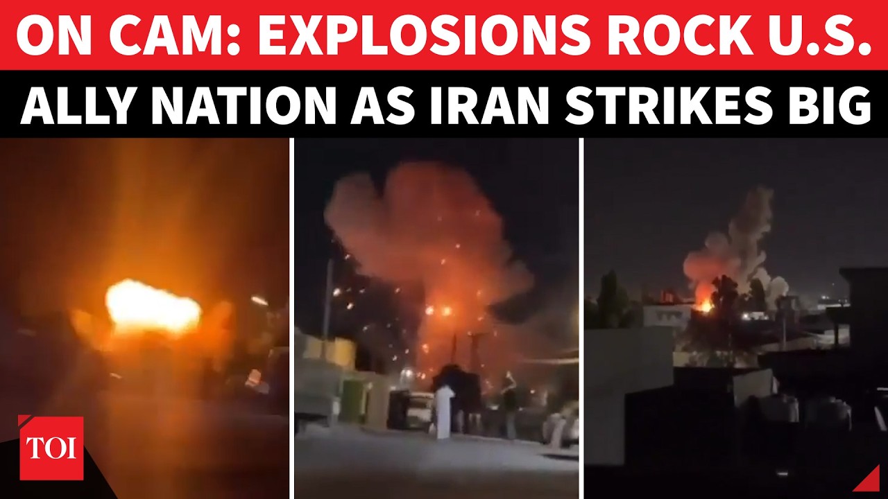 ON CAM: Iran BLOWS UP Military Bases Of Israel-Linked Fighters In U.S. Ally Nation | WATCH