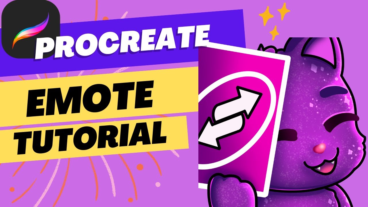How To Draw Emotes Using Procreate!