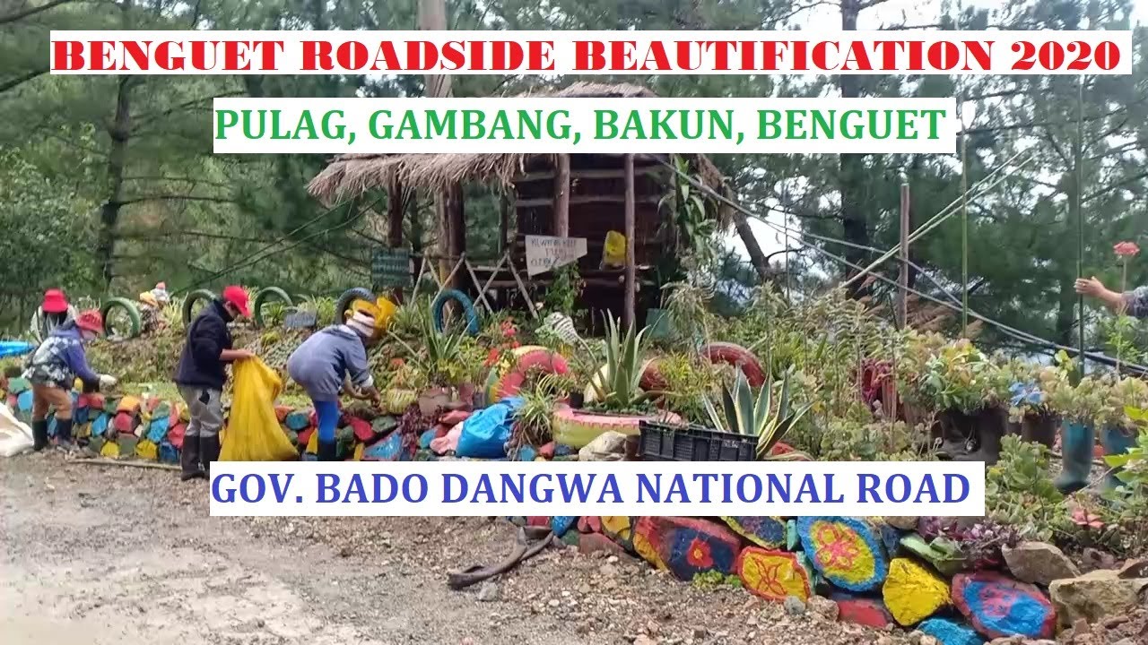 Benguet Roadside Beautification | Pulag, Gambang, Bakun | Gov. Bado Dangwa National Road