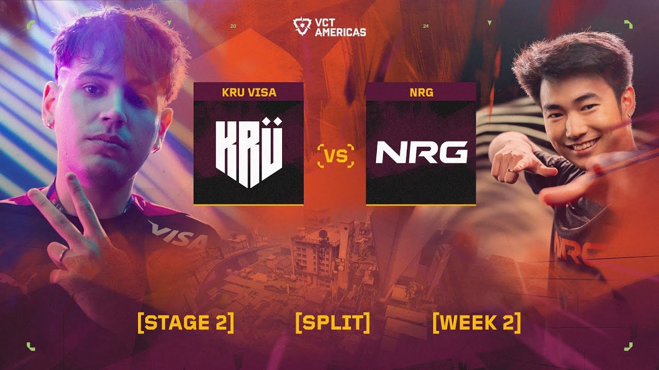 KRÜ Visa vs NRG - VCT Americas Stage 2 - W2D5 - Map 1