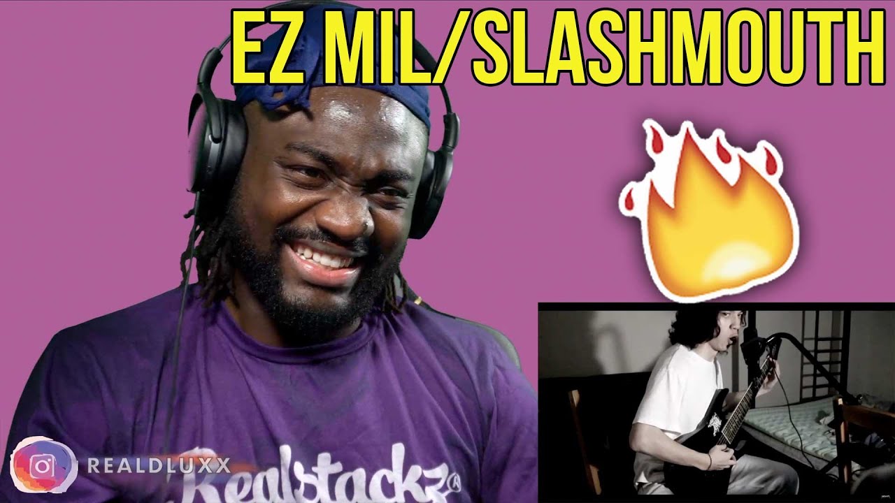 🇬🇧 UK REACTS TO EZ MIL (Slashmouth) - Improvised/On The Spot Death Metal Song REACTION!!